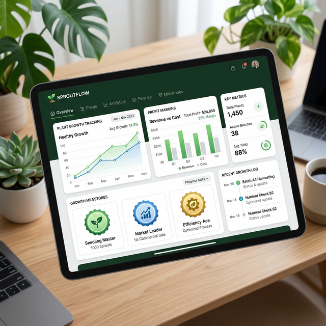 Seedora v2.0 dashboard