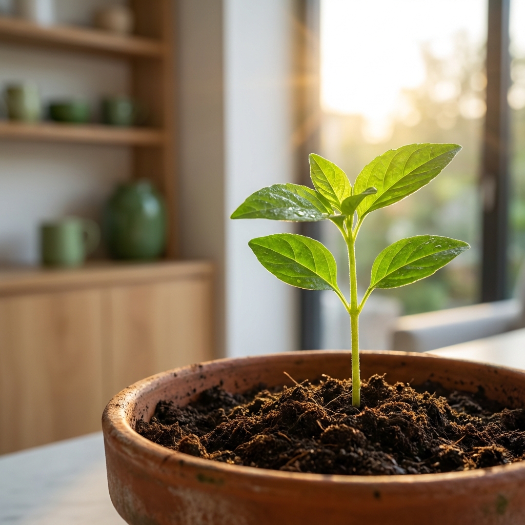 Young plant growing - Seedora